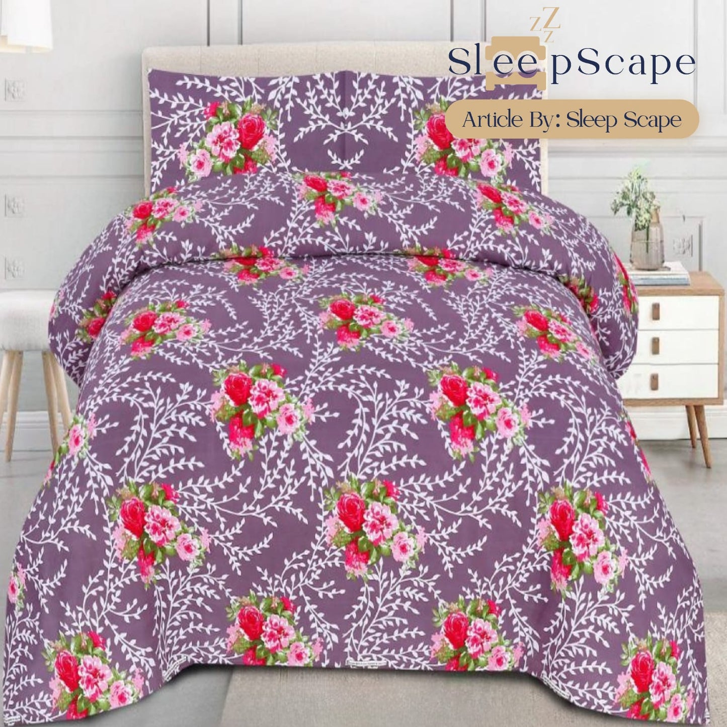 3-Piece Bedsheet Set